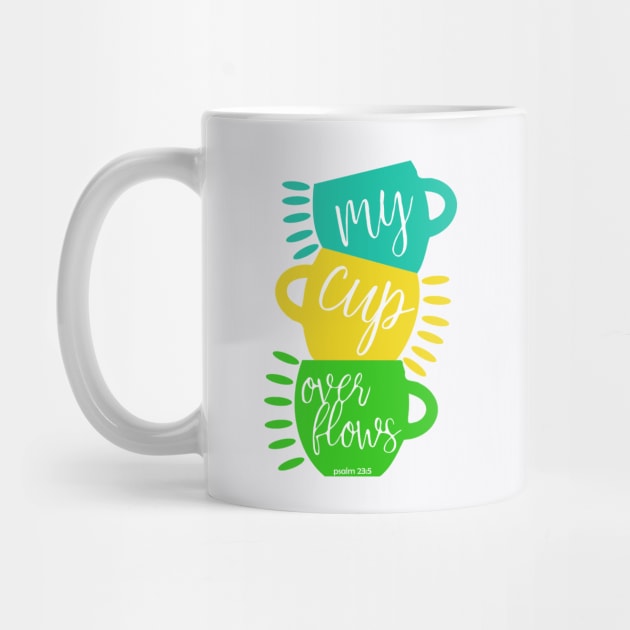 My Cup Overflows - Psalm 23:5 by Corner Farmhouse Shop